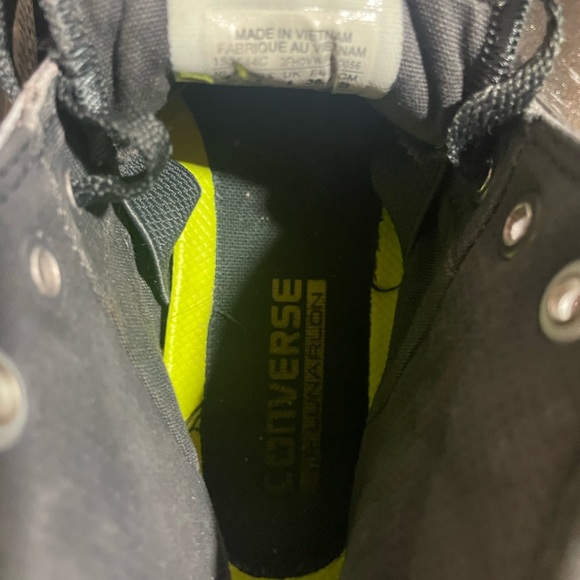 Converse Distressed Gray High-Tops - Picture 7 of 8